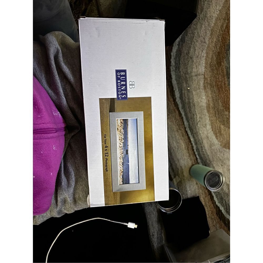 Burnes Picture Frame 4 x 12 Panoramic Double Exposure Photo